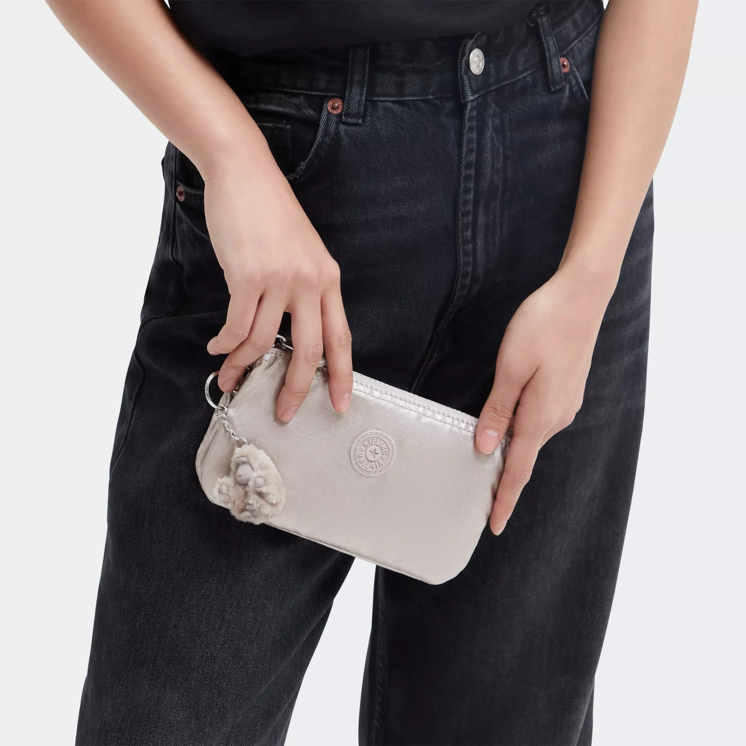 Petit sac métallique grand format