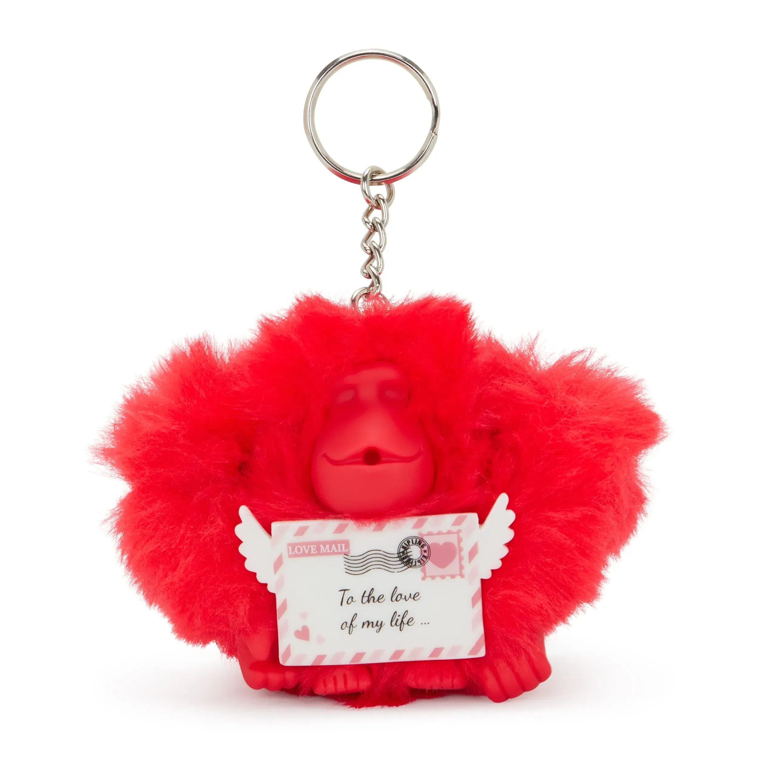 Porte-clés Singe Lettre de Saint-Valentin