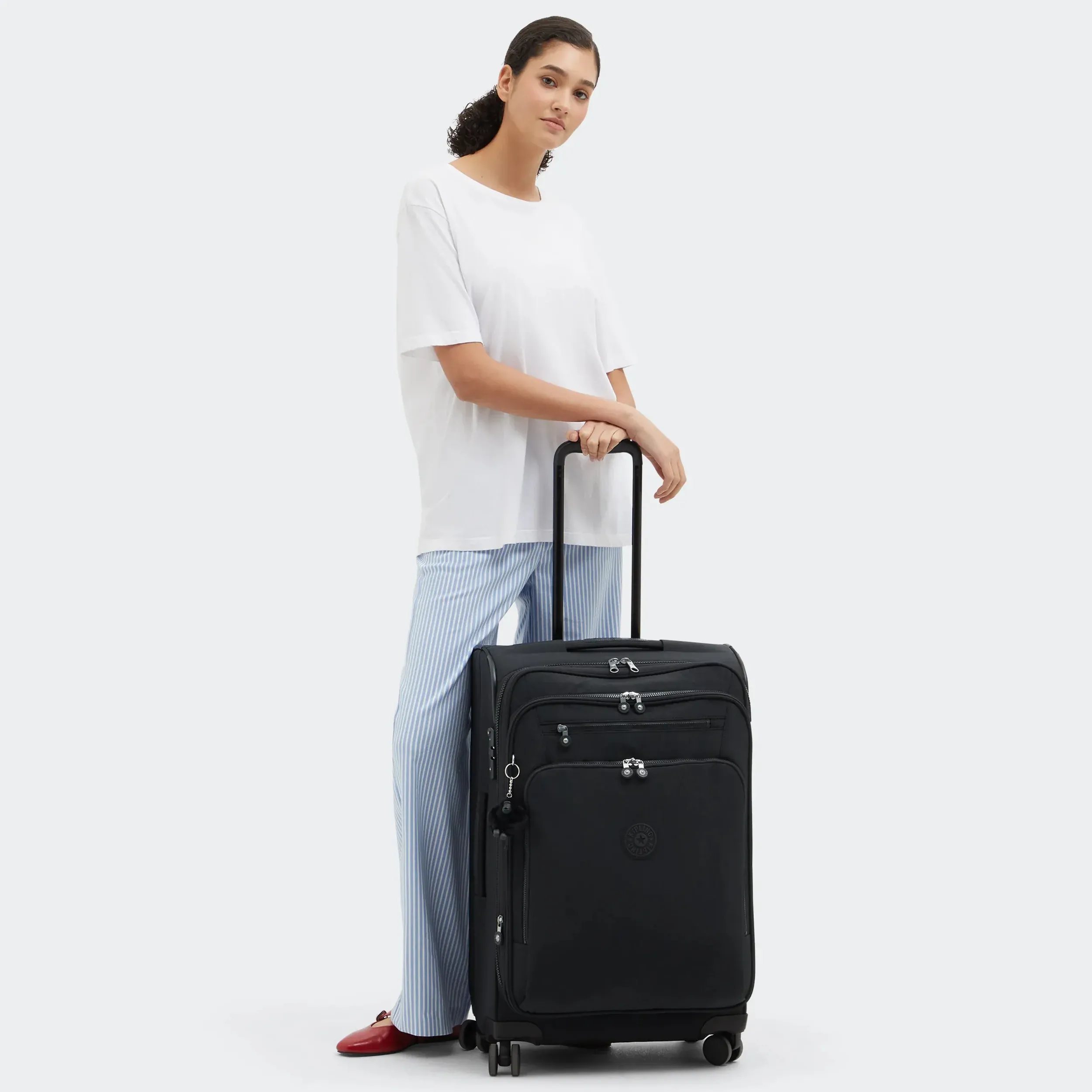 Votre valise à roulettes imprimée Youri Spin moyenne à 4 roues