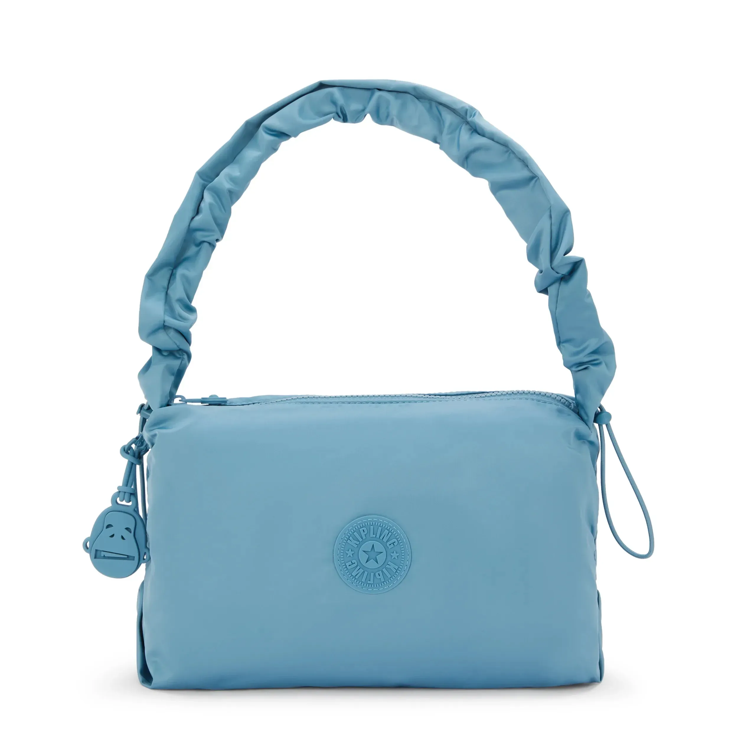 Sac à bandoulière Eleni en satin lisse moyen
